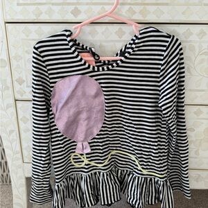 Wauw Capow BangBang Copenhagen Girls' Striped Balloon Top